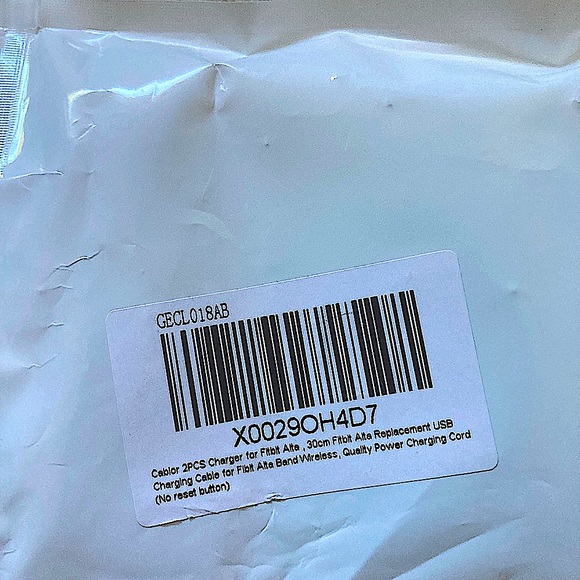 2 AIUNIT Fitbit Alta Replacement Bands and Chargers - Picture 6 of 7